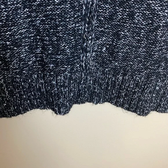 Charter Club Black and White Textured Vest - Picture 6 of 6